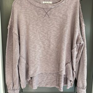 We The Free Lavender Sweatshirt